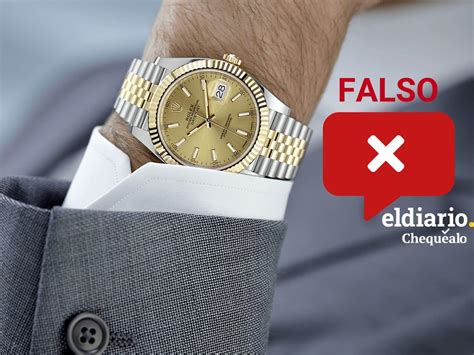 ¿La marca Rolex está regalando reloje